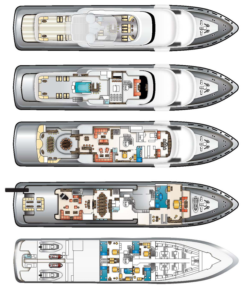Azzam Yacht Floor Plan Viewfloor.co